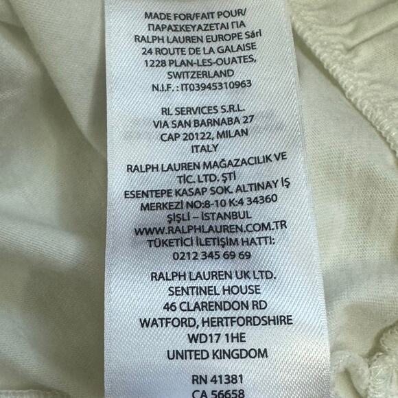 Ralph Lauren Polo Kids Long Sleeve Baby Top sz 6M NWT Flaw - Picture 7 of 10